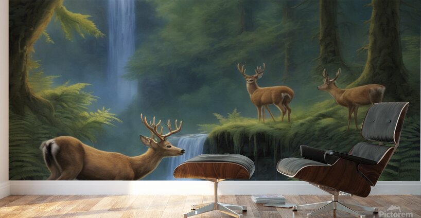 Twilight Symphony: A Journey Through Natures Canvas 6 Wall Murals