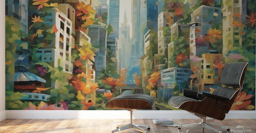 Twilight Symphony: A Journey Through Natures Canvas 5 Wall Murals