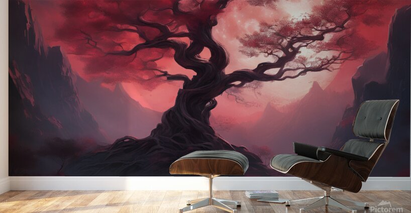  the ethereal beauty of a mystical landscape und Wall Murals