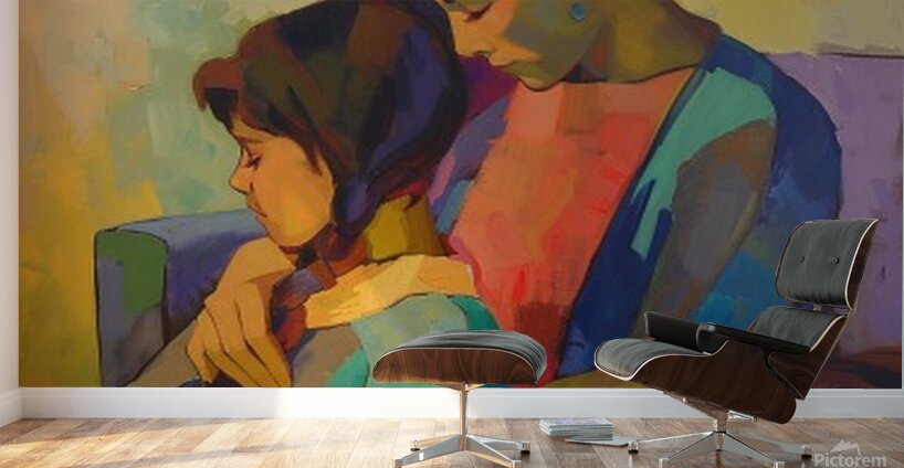 EMBRACE IN HARMONY Wall Murals