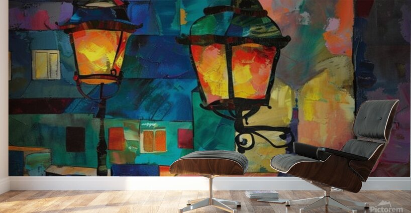 LUMINOUS INTERSECTIONS Wall Murals