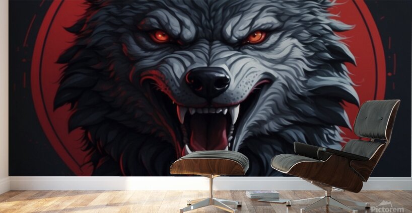 THE WOLF Wall Murals