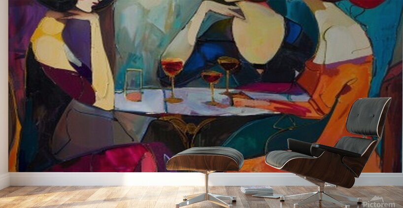 THE ELEGANT SYMPOSIUM Wall Murals