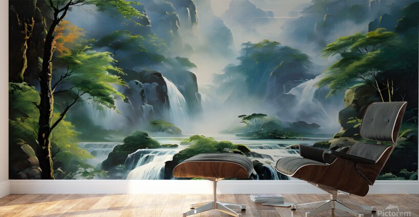Waterfall Wall Murals