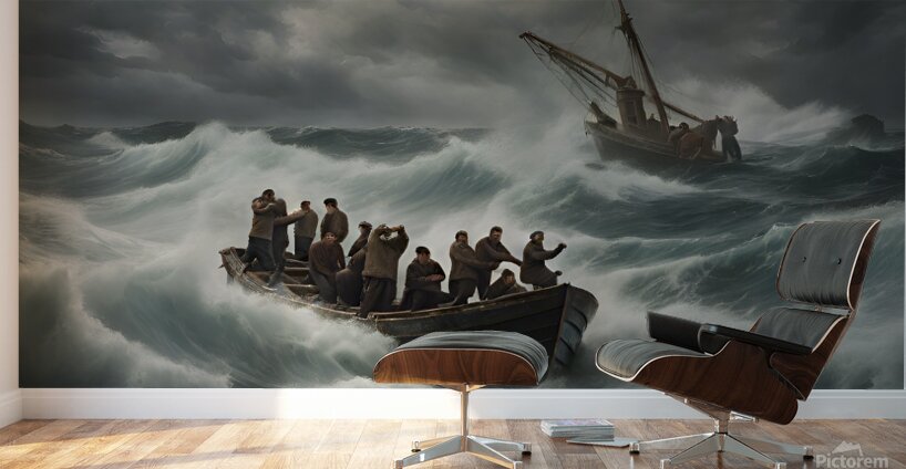 Braving the Tempest  Wall Murals