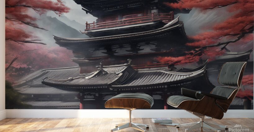  beautiful japaneese Kanji art Wall Murals