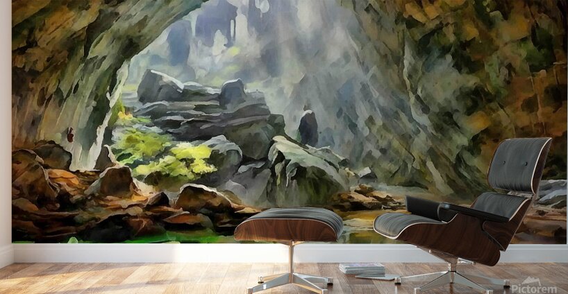 Quang Binh Hang art 1 Wall Murals