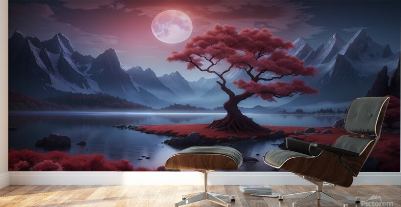 mystical landscape Wall Murals
