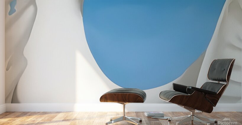 Georgia OKeeffe - Cows Skull White and Blue Wall Murals