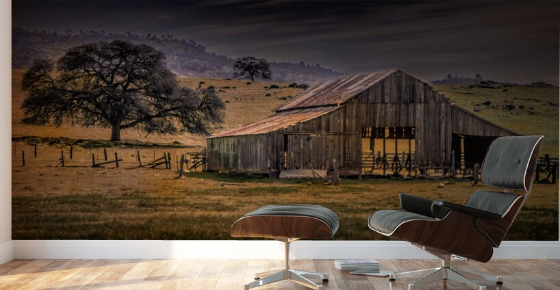 Mariposa County Farm Wall Murals