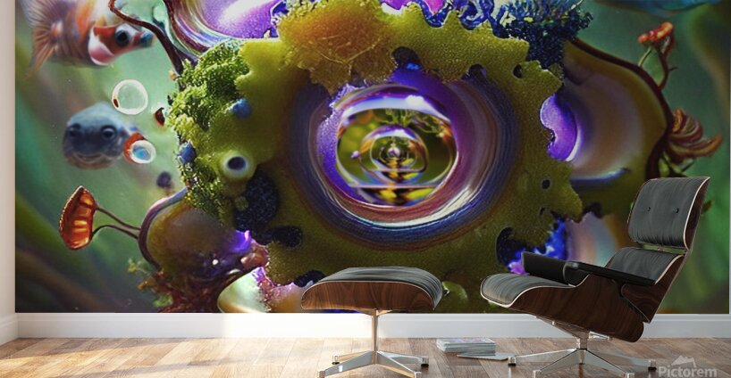 Party Down Below Wall Murals