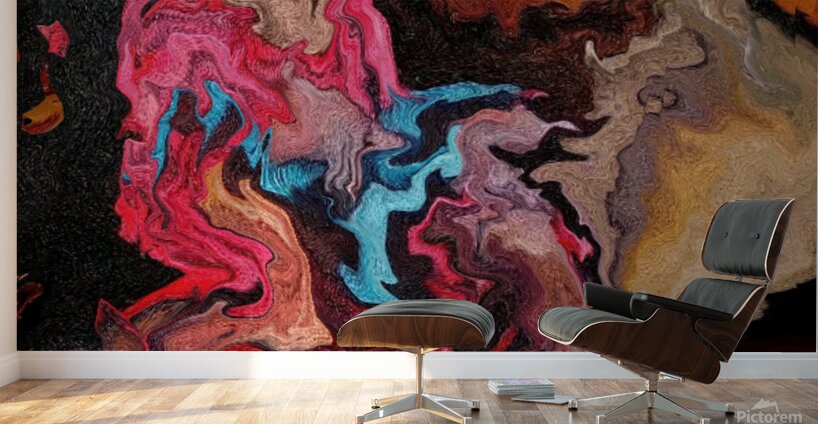 Abstract 79 by Binod Dawadi Wall Murals