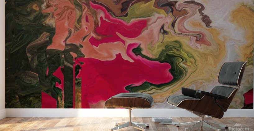 Abstract 53 by Binod Dawadi Wall Murals