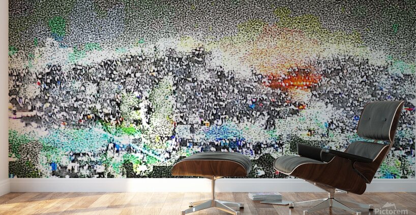 Cityscape by Binod Dawadi Wall Murals