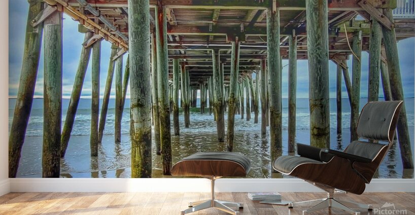 Beach Pier Wall Murals