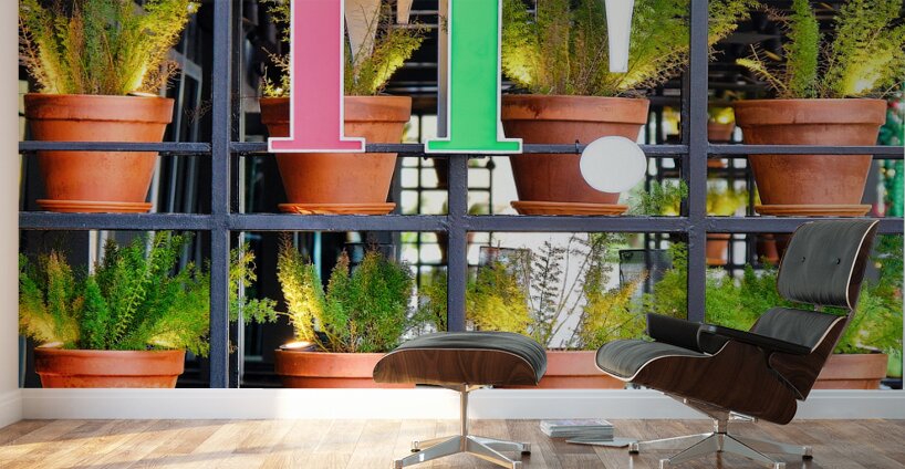 Plants with IT! Sign Wall Murals