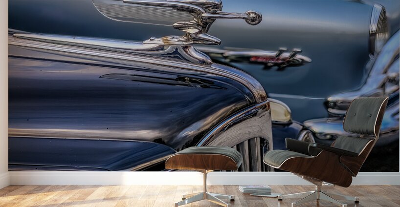 Classic Old Antique Hudson Automobile Wall Murals