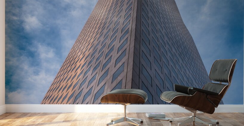 Angle of Georgia Pacific Building in Atlanta Wall Murals