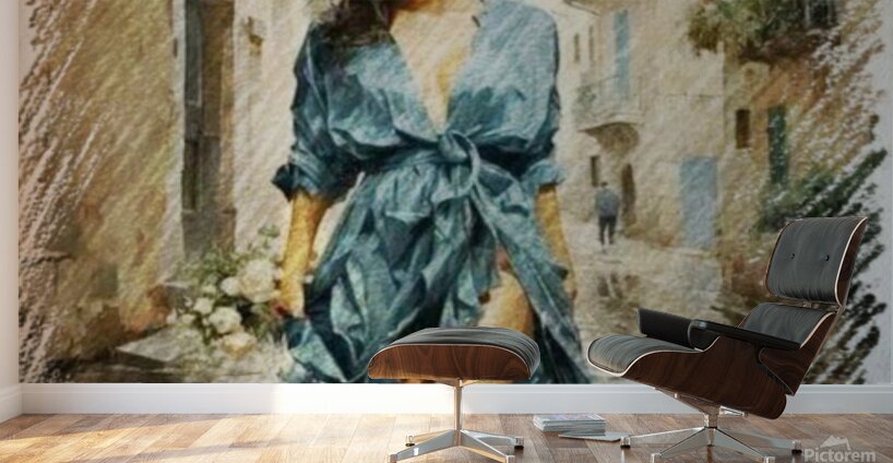 Enchanting Elegance in the Old City Wall Murals