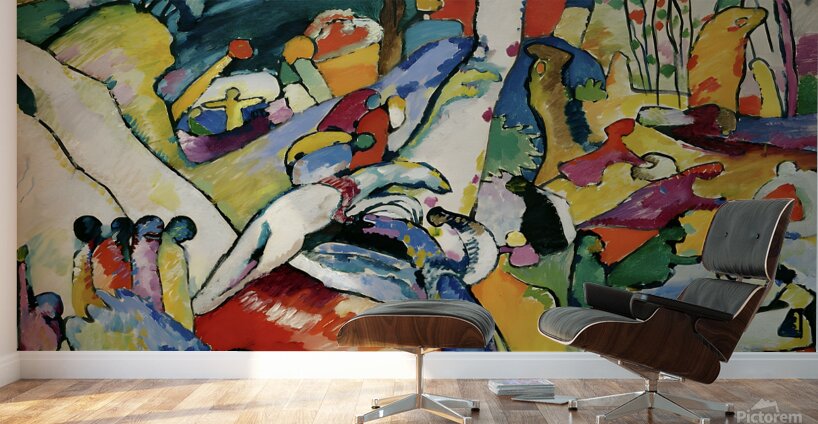Wassily Kandinsky - Sketch For Composition II Wall Murals