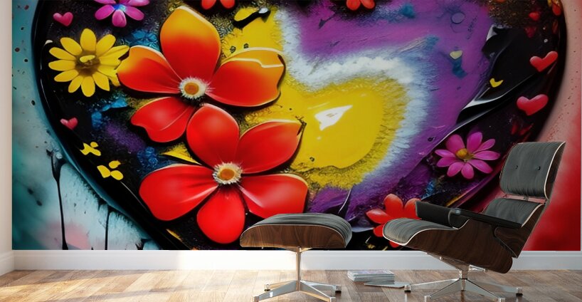 Abstract Emotion 70 Wall Murals
