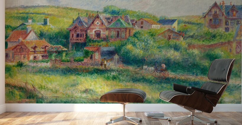 Pierre Auguste Renoir 1841 1919 Le Chalet De Blanche Pierson A   Pourville 1882 Wall Murals