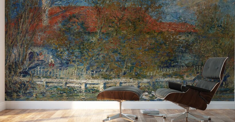 Pierre Auguste Renoir 1841 1919 The Duck Pond 1873 Wall Murals