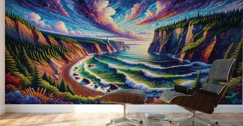 Bay of Fundy Nova Scotia:  Number  1 Wall Murals