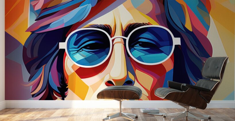 John Lennon Wall Murals