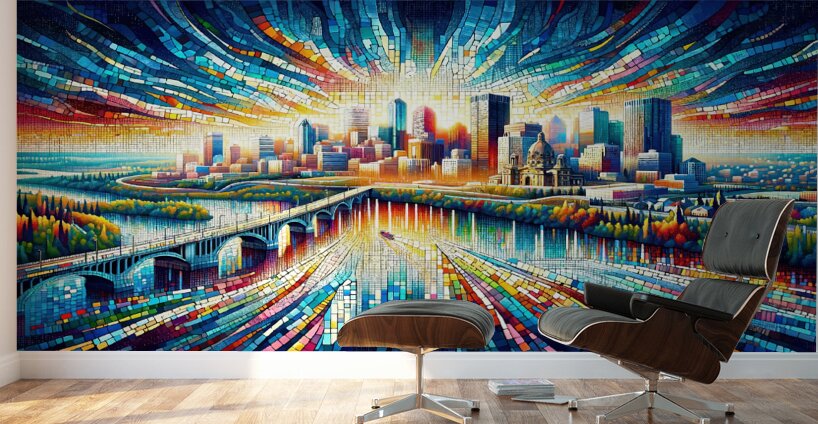 Edmonton Alberta: Number 1 Wall Murals