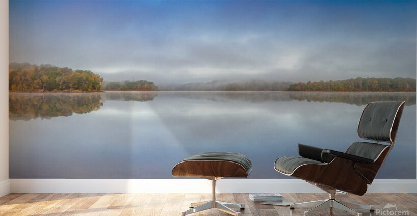 Morning Fog at McGhees Mill Wall Murals