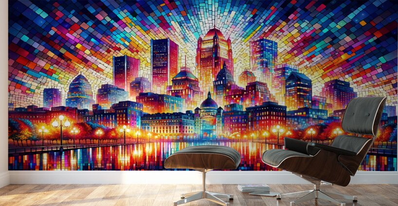 Montreal Quebec:  Number 1  Wall Murals