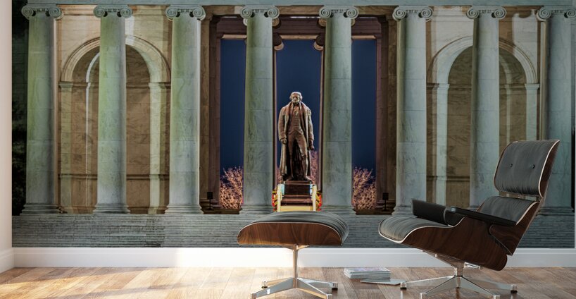 Jefferson in Memorial Wall Murals
