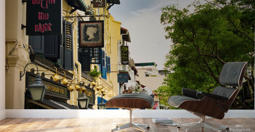 The Rhythm of Boat Quay Wall Murals