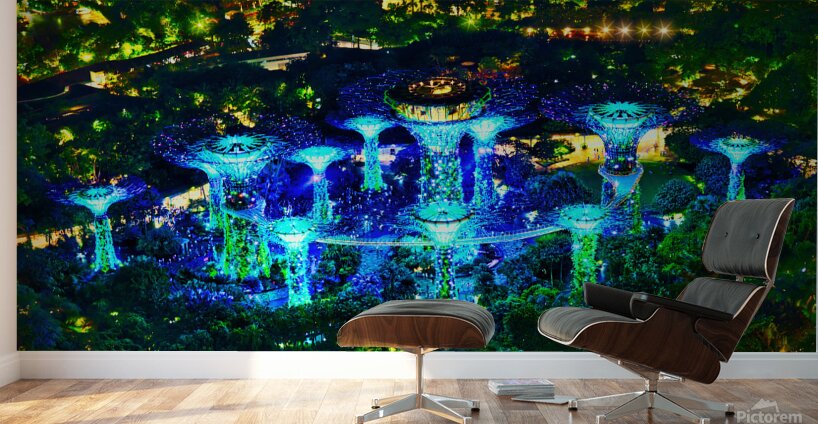 Supertree Symphony Singapore Wall Murals