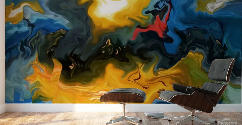 Abstract 50 by Binod Dawadi    Copy Wall Murals