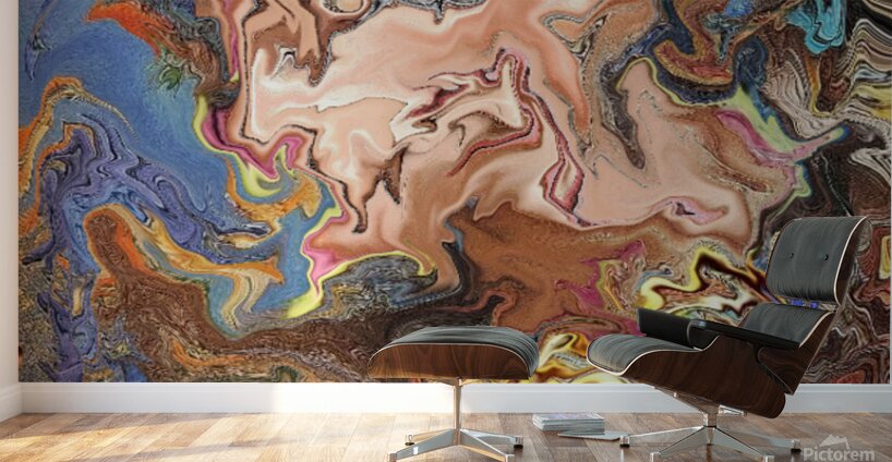 Abstract 323 by Binod Dawadi Wall Murals