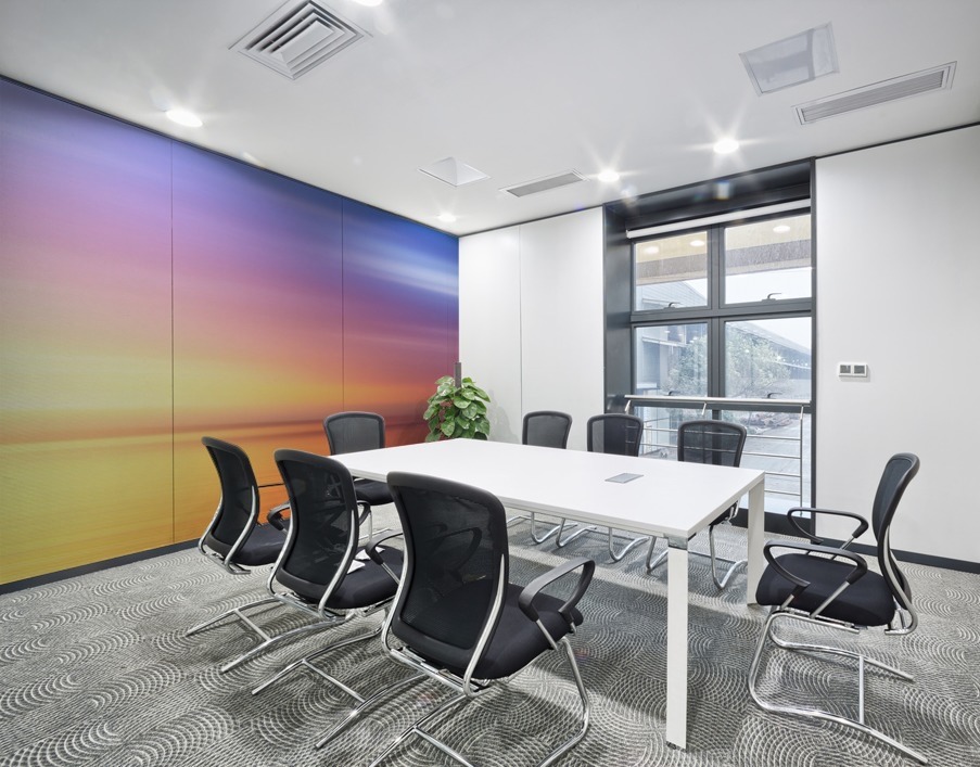 Abstract Sunset IV Wall Printing