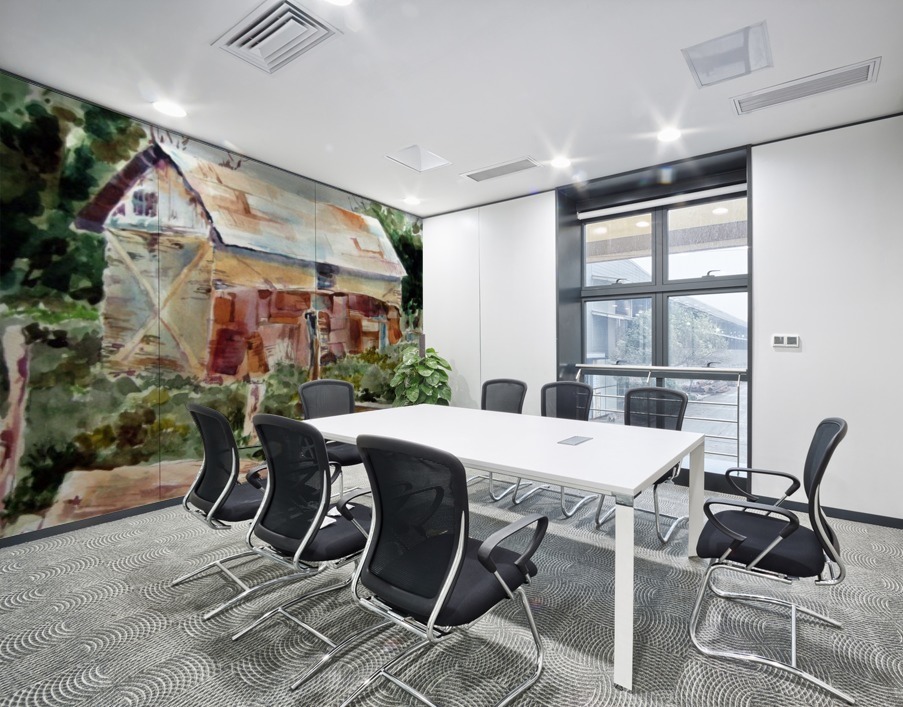 cottage Wall Printing