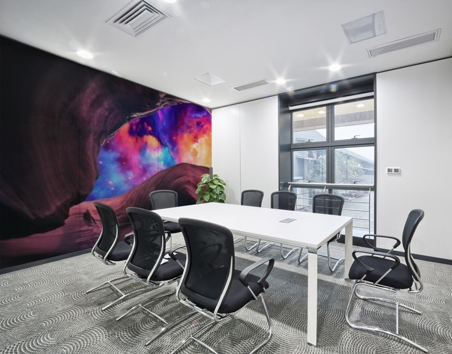 Grand Canyon with Colorful Space - Panoramic UHD Wall Printing
