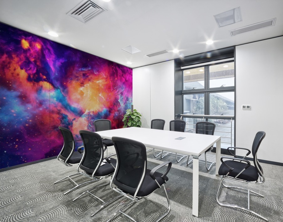 Artistic XC - Colorful Nebula Wall Printing