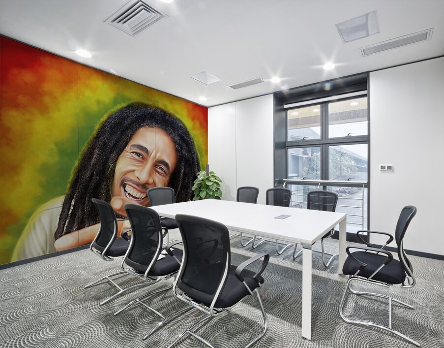 Bobby Marley Wall Printing