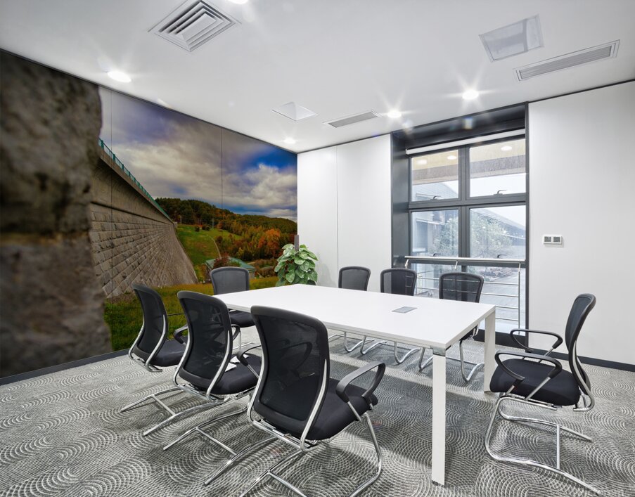 Edge of the Reservoir Wall Printing