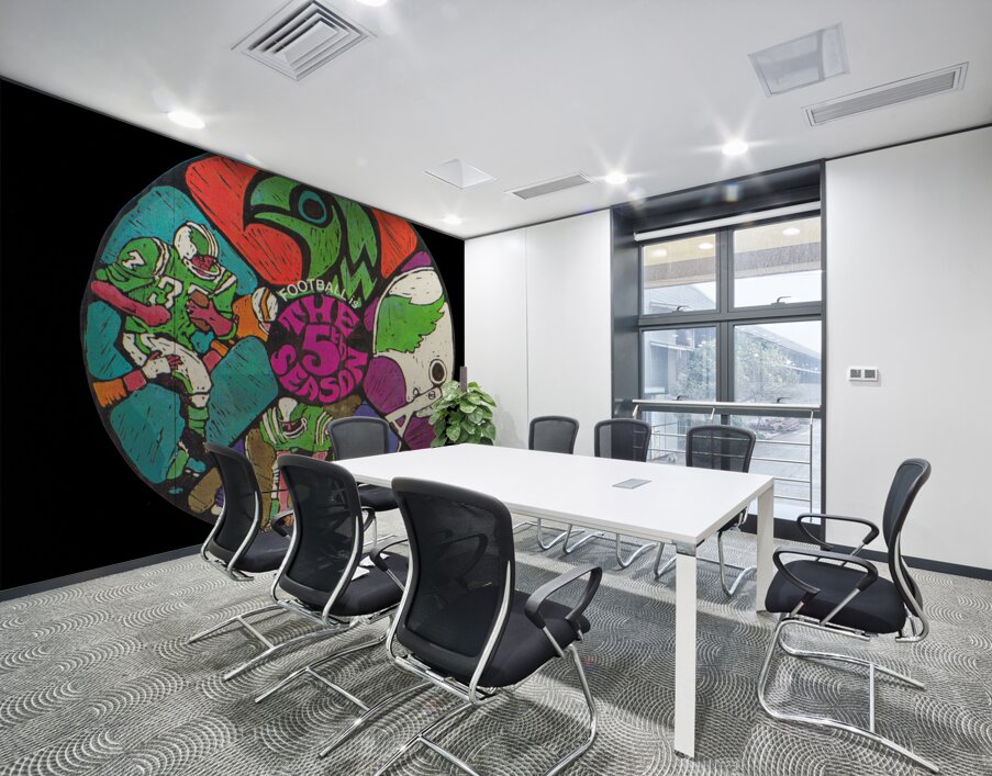 football is the fifth season Wall Printing