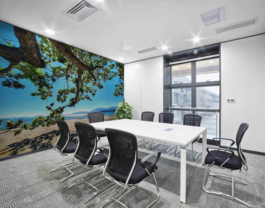 Tree and Shadow - Full Color Wall Printing