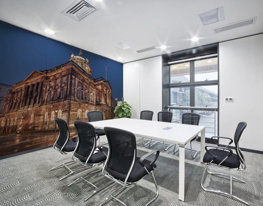 Town Hall Building Wall Printing