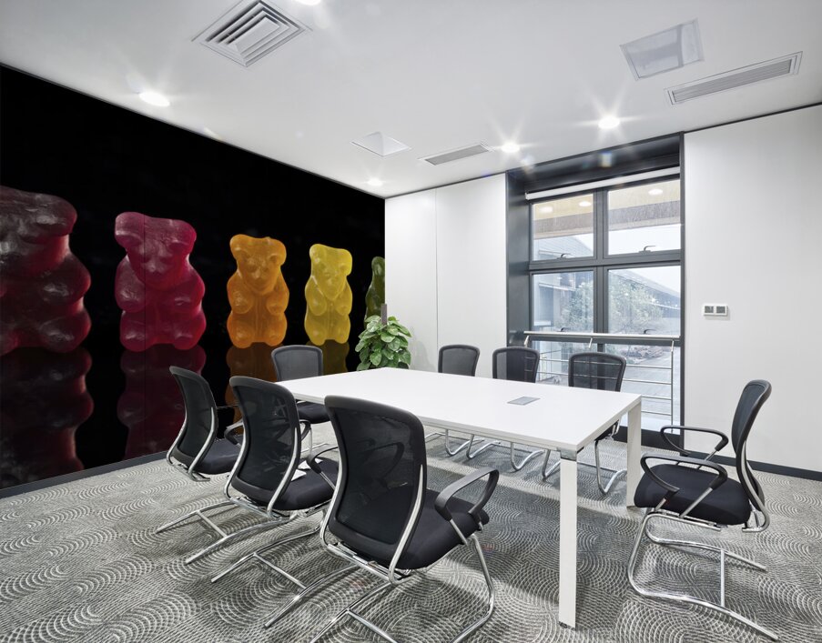 Jelly bears Wall Printing