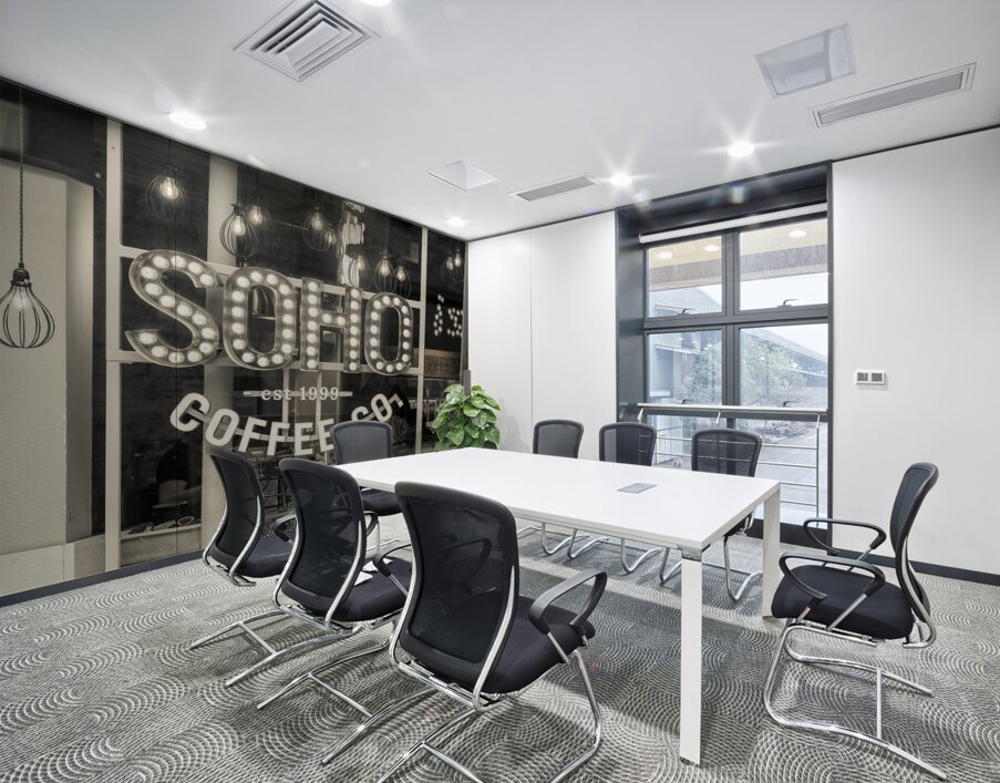 SOHO Coffee store Wall Printing