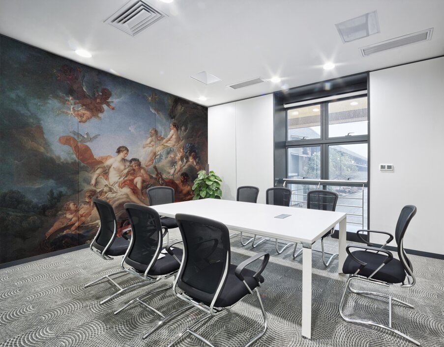 Francois Boucher 1703 1770 Vulcan Presenting Venus with Arms for Aeneas Wall Printing