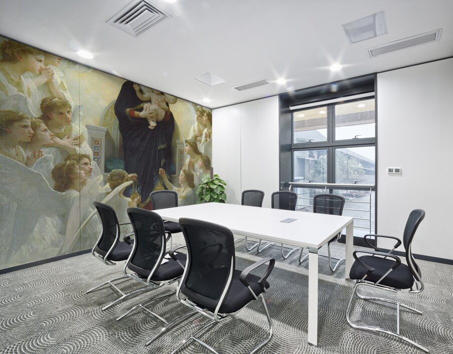 William  Adolphe  Bouguereau 1825 1905  Regina  Angelorum Wall Printing